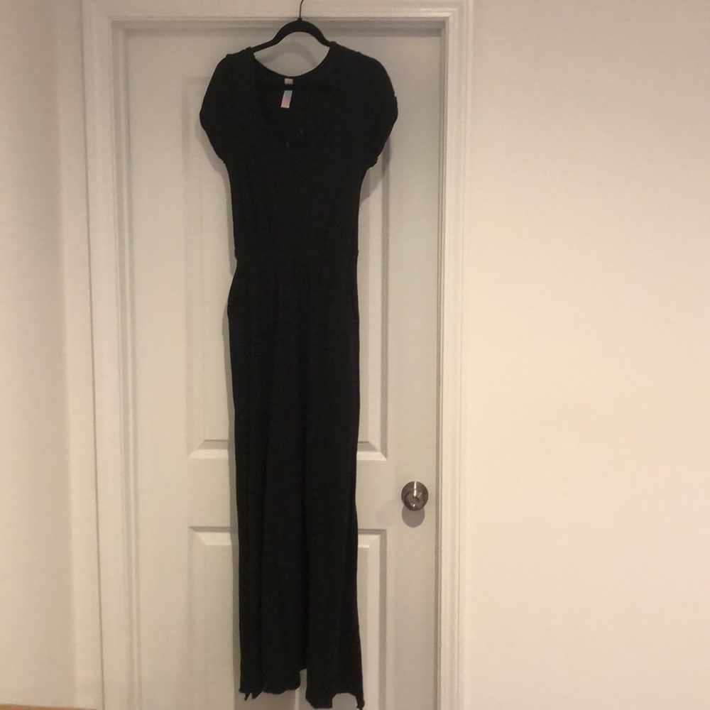 Free People Beach 🏖 Black Maxi Dress